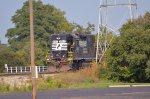 NS GP38-2 High nose Locomotive in the yard